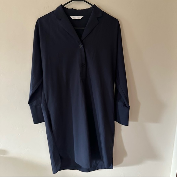 Everlane Artist Smock Wool Blend Tunic Shirtdress - Picture 5 of 11
